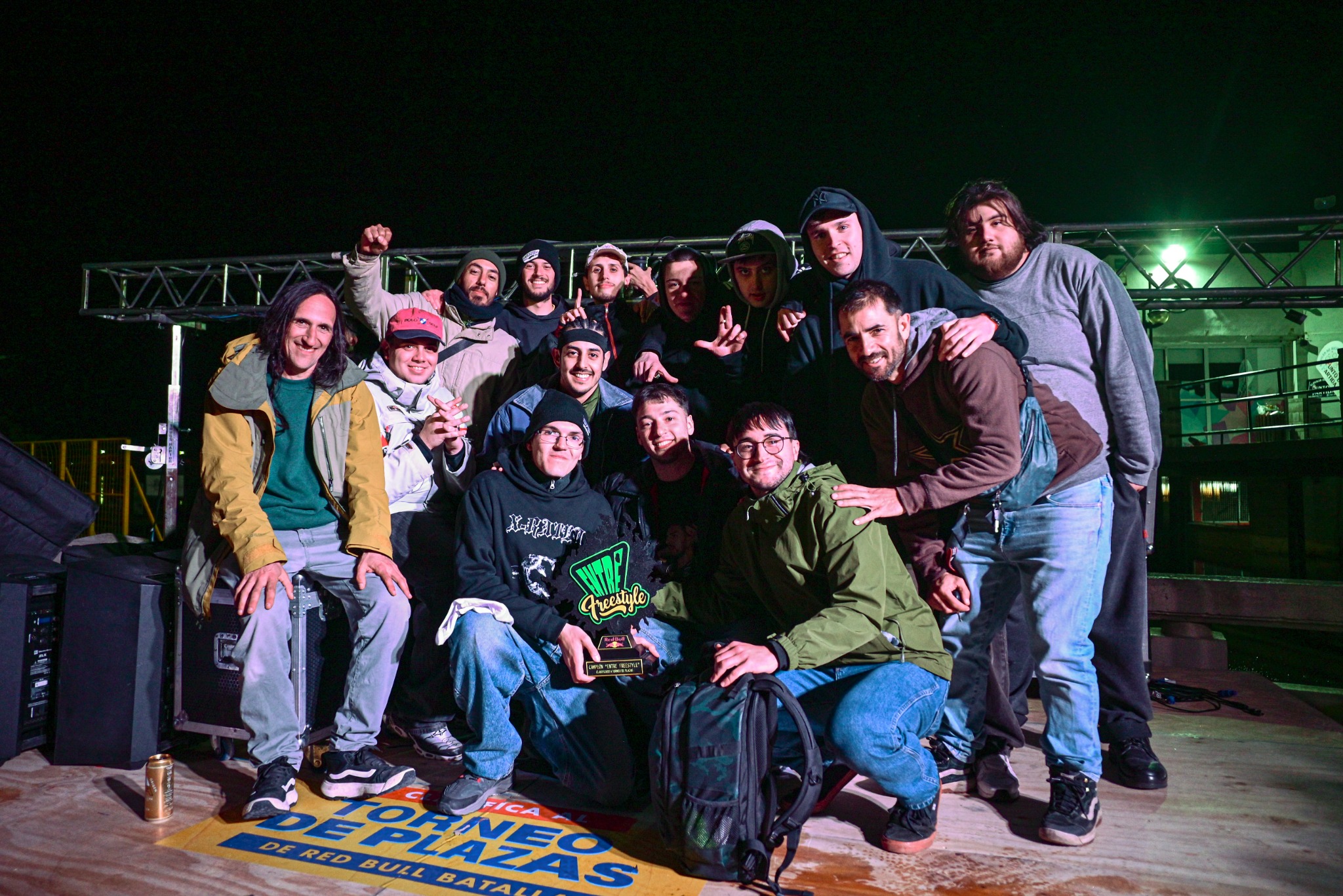Equipo que lleva adelante Entre Freestyle